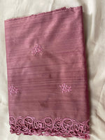 Load image into Gallery viewer, Tussar Saree with cut work
